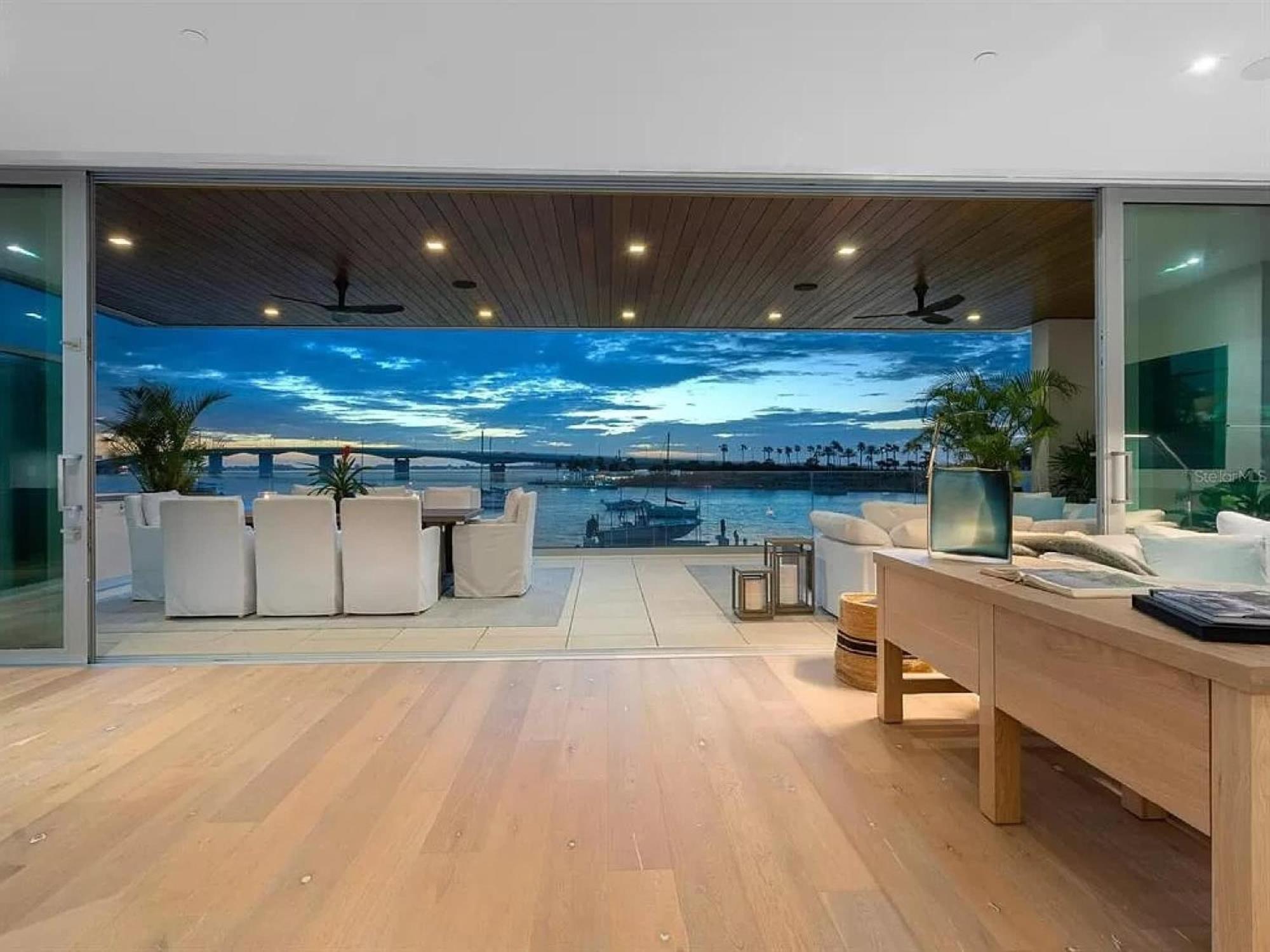 Modern Waterfront In